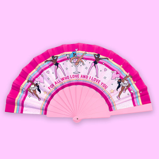 FOR ALL WHO LOVE HAND FAN | PINK